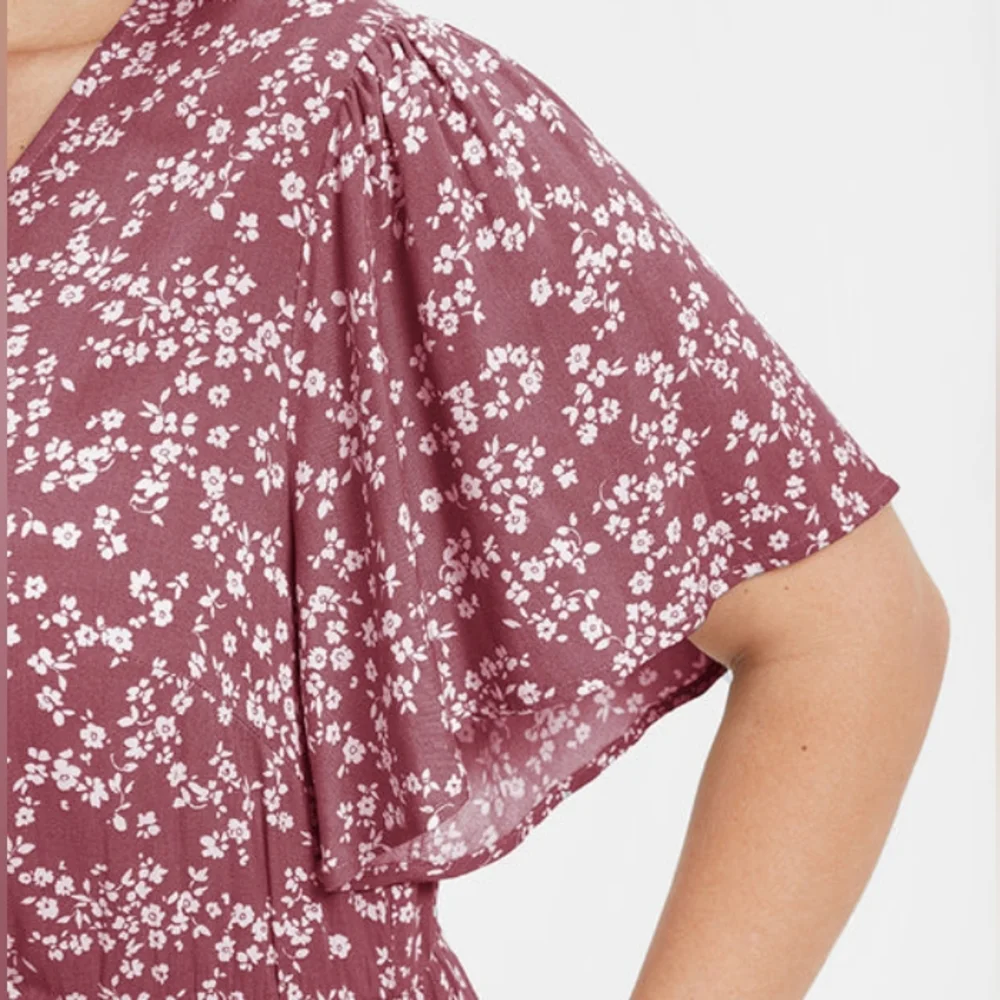 ⭐️DITSY FLORAL ELASTIC WAIST DRESS - Picture 5 of 8
